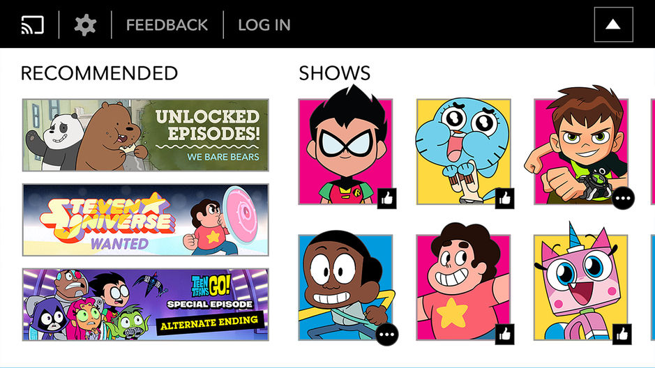 Apps do Cartoon Network