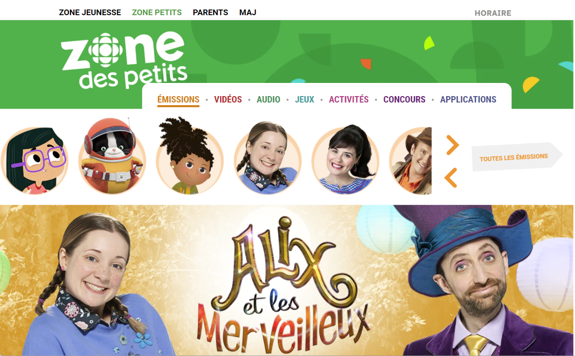 Alix et les merveilleux mini web site is certified by the kidSAFE Seal ...